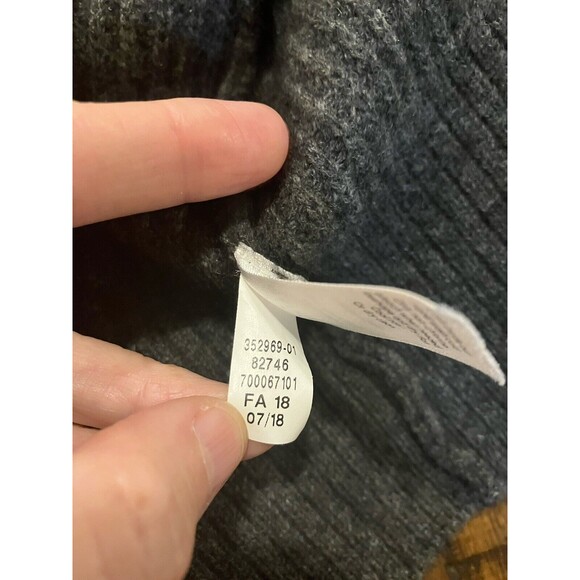 Athleta Cardigan Women’s Size XS Wool Cashmere Blend Open Front Black - Picture 6 of 8